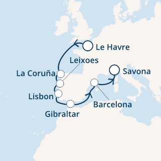 Francia, Spagna, Portogallo, Gibilterra, Italia