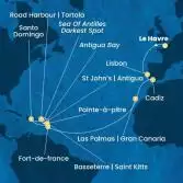 Francia, Portogallo, Spagna, Isole Canarie, Antille, Isole Vergini
