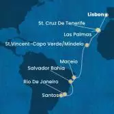 Portogallo, Isole Canarie, Capo Verde, Brasile