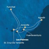 Isole Canarie, Madera, Marocco, Spagna