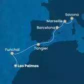 Isole Canarie, Madera, Marocco, Spagna, Francia, Italia