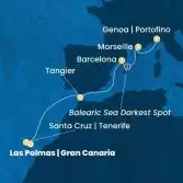 Isole Canarie, Marocco, Spagna, Francia, Italia