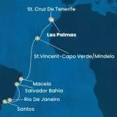 Isole Canarie, Capo Verde, Brasile