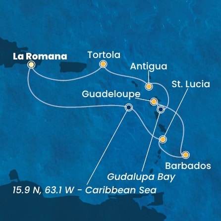 Repubblica Dominicana, Antille, Isole Vergini