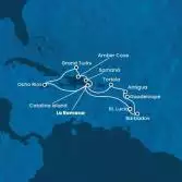 Repubblica Dominicana, Giamaica, Isole Turks, Antille, Isole Vergini