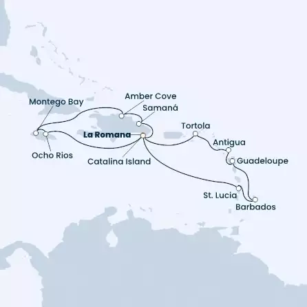 Repubblica Dominicana, Antille, Isole Vergini, Giamaica
