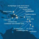 Repubblica Dominicana, Isole Turks, Antille, Isole Vergini