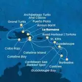 Repubblica Dominicana, Isole Turks, Antille, Isole Vergini