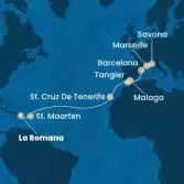 Repubblica Dominicana, Antille, Isole Canarie, Marocco, Spagna, Francia, Italia