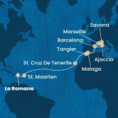 Repubblica Dominicana, Antille, Isole Canarie, Marocco, Spagna, Corsica (Francia), Italia, Francia