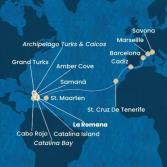 Repubblica Dominicana, Isole Turks, Antille, Isole Canarie, Spagna, Francia, Italia