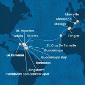 Repubblica Dominicana, Isole Turks, Antille, Isole Canarie, Spagna, Francia, Italia