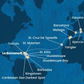 Repubblica Dominicana, Antille, Isole Vergini, Isole Canarie, Marocco, Spagna, Corsica (Francia), Italia