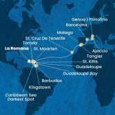 Repubblica Dominicana, Antille, Isole Vergini, Isole Canarie, Marocco, Spagna, Corsica (Francia), Italia