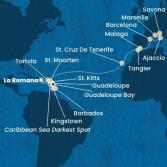 Repubblica Dominicana, Antille, Isole Vergini, Isole Canarie, Marocco, Spagna, Corsica (Francia), Italia, Francia