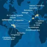 Repubblica Dominicana, Antille, Isole Vergini, Isole Canarie, Marocco, Spagna, Corsica (Francia), Italia, Francia