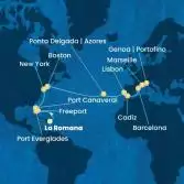 Repubblica Dominicana, Bahamas, Florida (USA), Stati Uniti, Isole Azzorre, Portogallo, Spagna, Francia, Italia