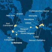 Repubblica Dominicana, Bahamas, Florida (USA), Stati Uniti, Isole Azzorre, Portogallo, Spagna, Francia, Italia