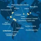 Repubblica Dominicana, Antille, Isole Vergini, Bahamas, Florida (USA), Stati Uniti, Isole Azzorre, Portogallo, Spagna