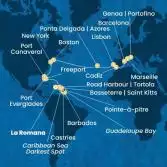 Repubblica Dominicana, Antille, Isole Vergini, Bahamas, Florida (USA), Stati Uniti, Isole Azzorre, Portogallo, Spagna, Francia