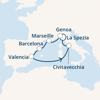 Italia, Francia, Spagna