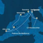 Italia, Francia, Isole Baleari, Spagna