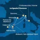 Italia, Francia, Isole Baleari, Spagna