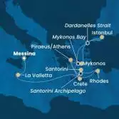 Italia, Malta, Grecia, Turchia