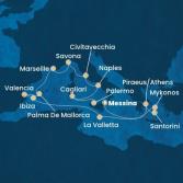 Italia, Grecia, Malta, Isole Baleari, Spagna, Francia