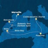 Francia, Spagna, Isole Baleari, Italia