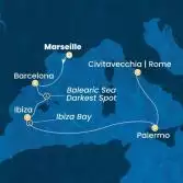 Francia, Spagna, Isole Baleari, Italia