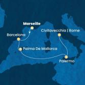 Francia, Spagna, Isole Baleari, Italia