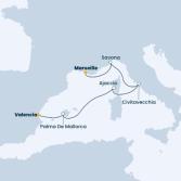 Francia, Italia, Corsica (Francia), Isole Baleari, Spagna