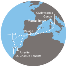 Francia, Isole Canarie, Madera, Spagna, Italia