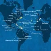 Francia, Spagna, Gibilterra, Isole Azzorre, Canada, Stati Uniti, Florida (USA), Repubblica Dominicana, Antille, Isole Vergini