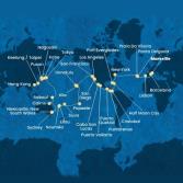Francia, Spagna, Portogallo, Isole Azzorre, Stati Uniti, Florida (USA), Messico, Stati Uniti, Hawai, Polinesia, Fiji, Australia