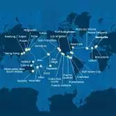 Francia, Spagna, Portogallo, Isole Azzorre, Stati Uniti, Florida (USA), Messico, Stati Uniti, Hawai, Polinesia, Fiji, Australia