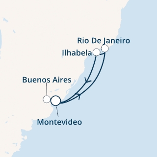 Uruguay, Argentina, Brasile