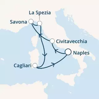 COSTA SMERALDA - Itinerario di 5 notti partendo da NAPOLI il 22/10/2020 - Italia
