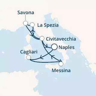 COSTA SMERALDA - Itinerario di 6 notti partendo da NAPOLI il 28/12/2020 - Italia