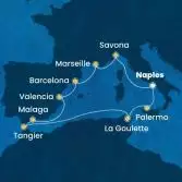 Italia, Tunisia, Marocco, Spagna, Francia