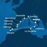 Italia, Tunisia, Marocco, Spagna, Francia