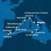 Italia, Tunisia, Marocco, Spagna, Francia