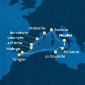 Italia, Tunisia, Marocco, Spagna, Francia