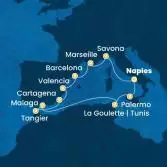 Italia, Tunisia, Spagna, Marocco, Francia