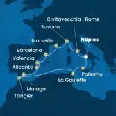 Italia, Tunisia, Marocco, Spagna, Francia