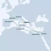 Italia, Egitto, Malta, Spagna, Francia