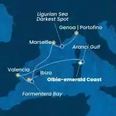 Italia, Spagna, Isole Baleari, Francia