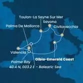 Italia, Francia, Spagna, Isole Baleari