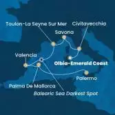 Italia, Francia, Spagna, Isole Baleari
